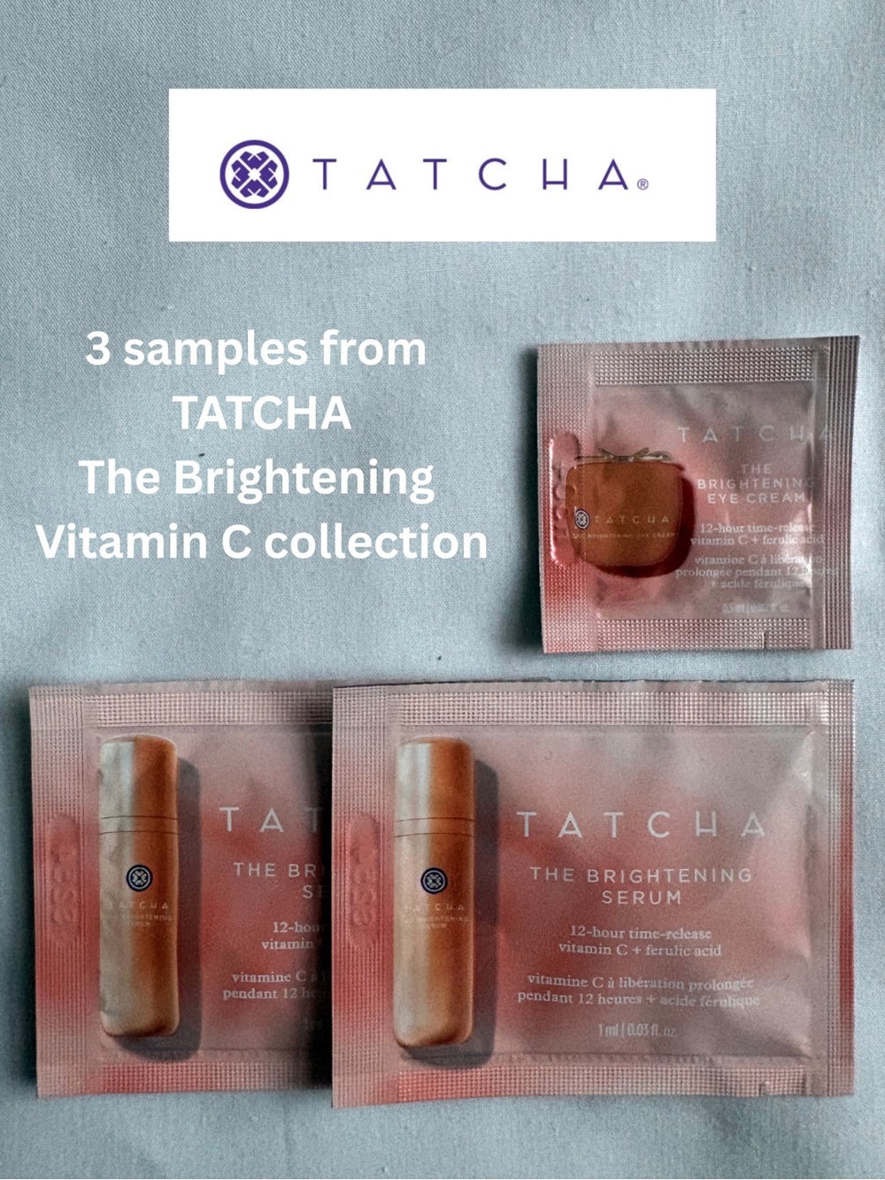 TATCHA The Brightening Vitamin C Samples